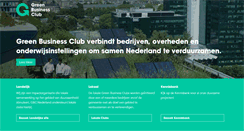 Desktop Screenshot of greenbusinessclub.nl